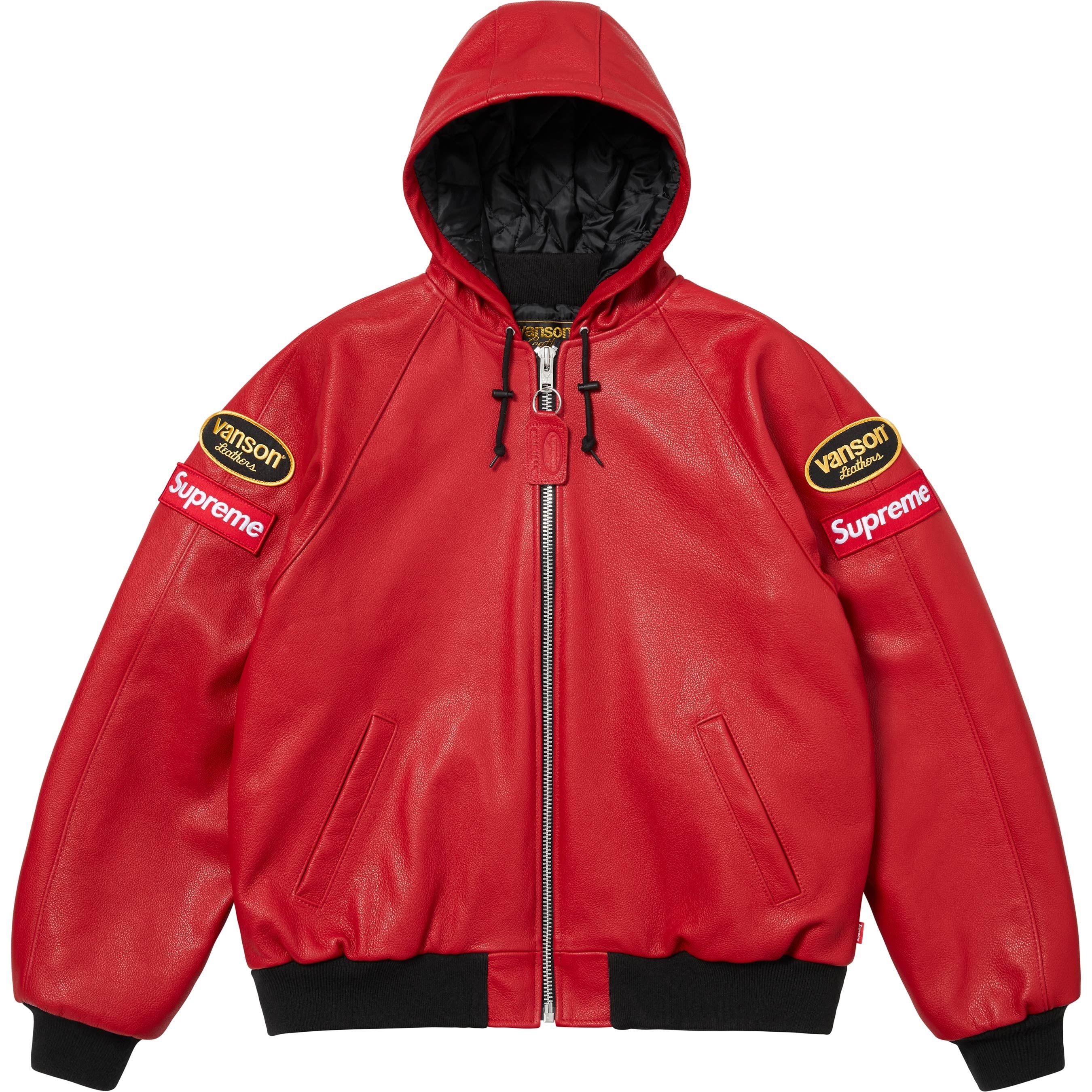 Supreme®/Vanson Leathers® Hooded Work Jacket view 16
